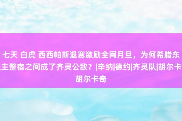 七天 白虎 西西帕斯退赛激励全网月旦，为何希腊东谈主整宿之间成了齐灵公敌？|辛纳|德约|齐灵队|胡尔卡奇